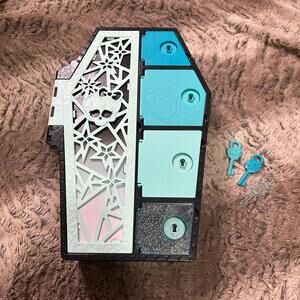 Monster High Fashion Doll Replacement Accessory Lagoona Blue Secrets Coffin Box